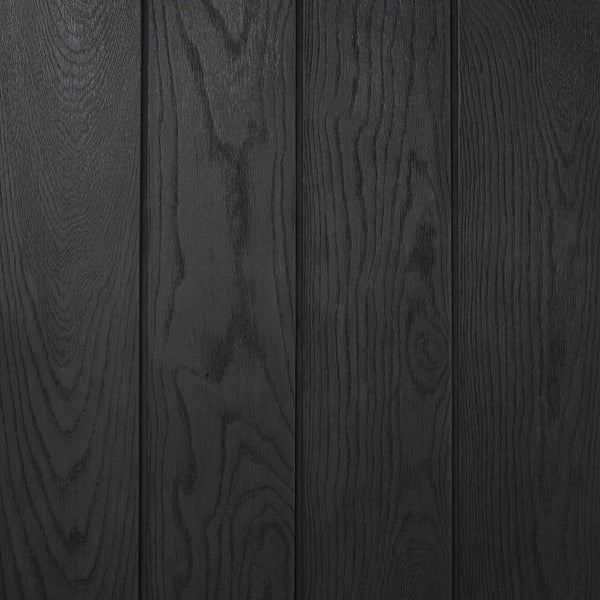 Millboard composite cladding in a charcoal finish, maintenance-free
