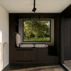 NOOK Base interior as a playroom, with a soft floor, toy storage and space to play
