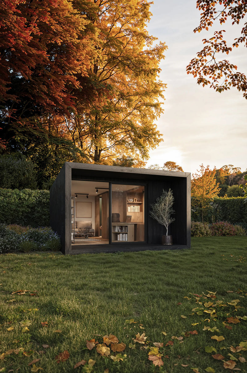 Visualisation of a garden office in a NOOK 20